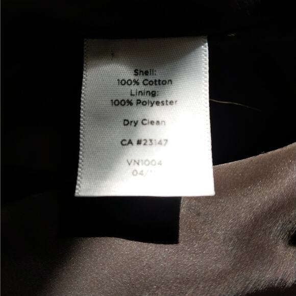 TALBOTS WOMAN! LUXE MICRO LEOPARD PRINT VELVETEEN JACKET! BROWN, BLACK, SZ 18WP - Picture 9 of 10